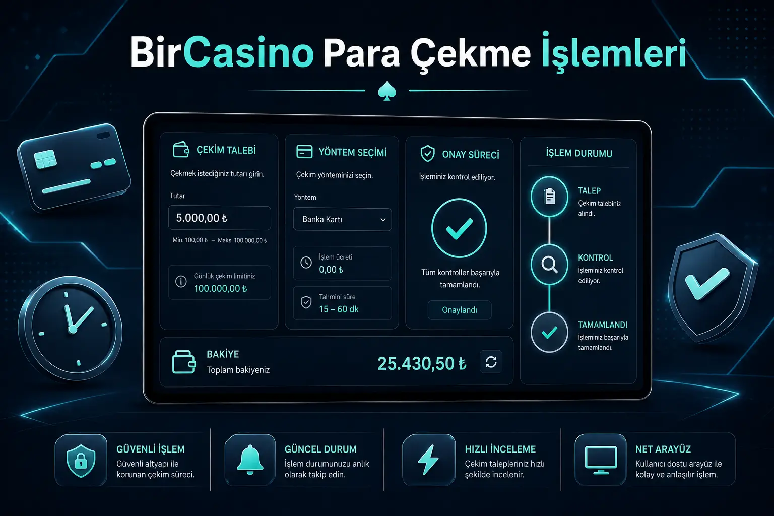 BirCasino para cekme